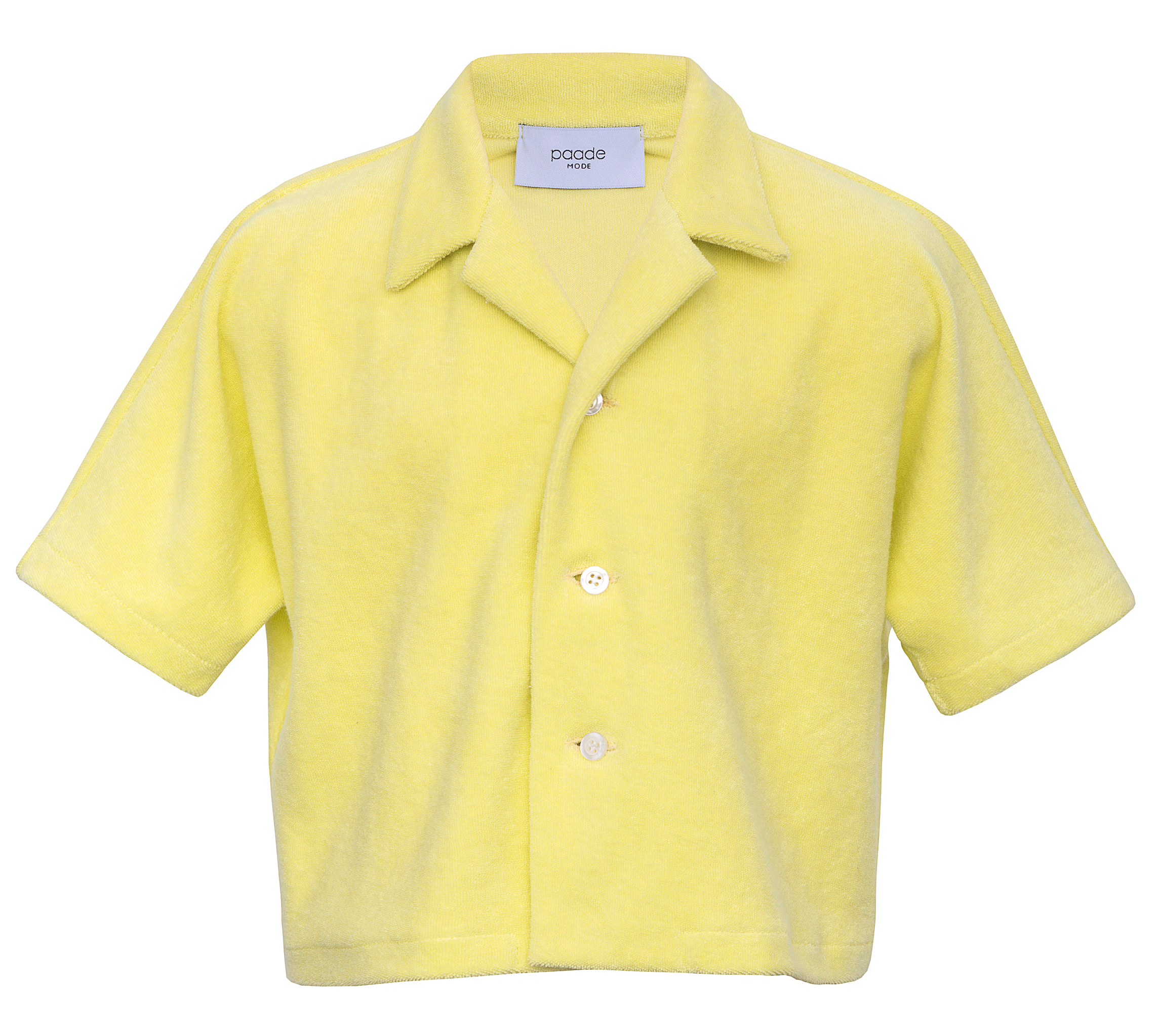                                                                                                                                                           Terry  Shirt-Yellow